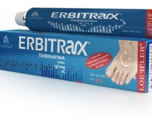 ERBITRAX TERBINAFINA 1 % CREMA