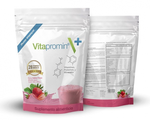 VITAPROMIN (SUPLEMENTO ALIMENTICIO) SABOR FRESA 400 G