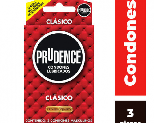 Condones Prudence Clásico 3 piezas