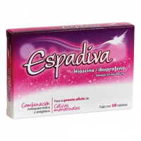 ESPADIVA ANTIESPASMÓDICO ORAL 10 TABLETAS