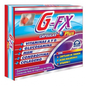 G-fx Plus Caja C/60 Reparador De Articulaciones