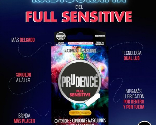 Prudence full sensitive caja con 3 piezas