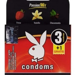 Condones Playboy Sabor Fresa