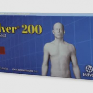 Dolver 200 20 tabletas 200 mg