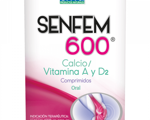 SENFEM 600 Calcio + Vitamina A y D2